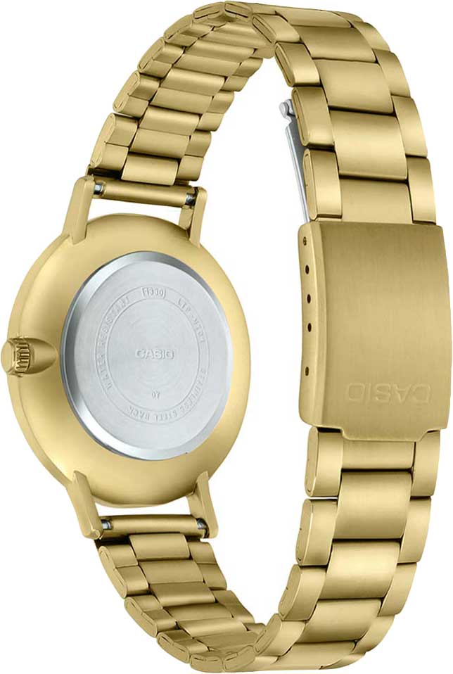 Casio Casio Collection LTP-VT01G-9B, ltp япония женские часы на браслете нержавеющая сталь с ip-покрытием боковой вид