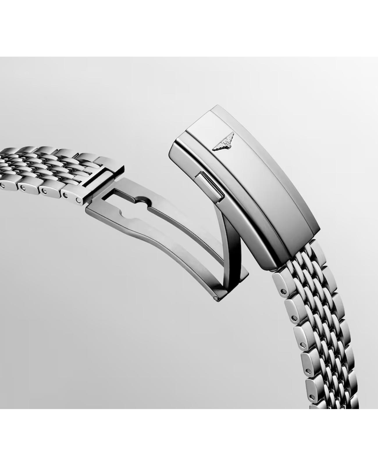 Longines Longines Legend Diver L3.764.4.90.7  — детали корпуса и нержавеющая сталь