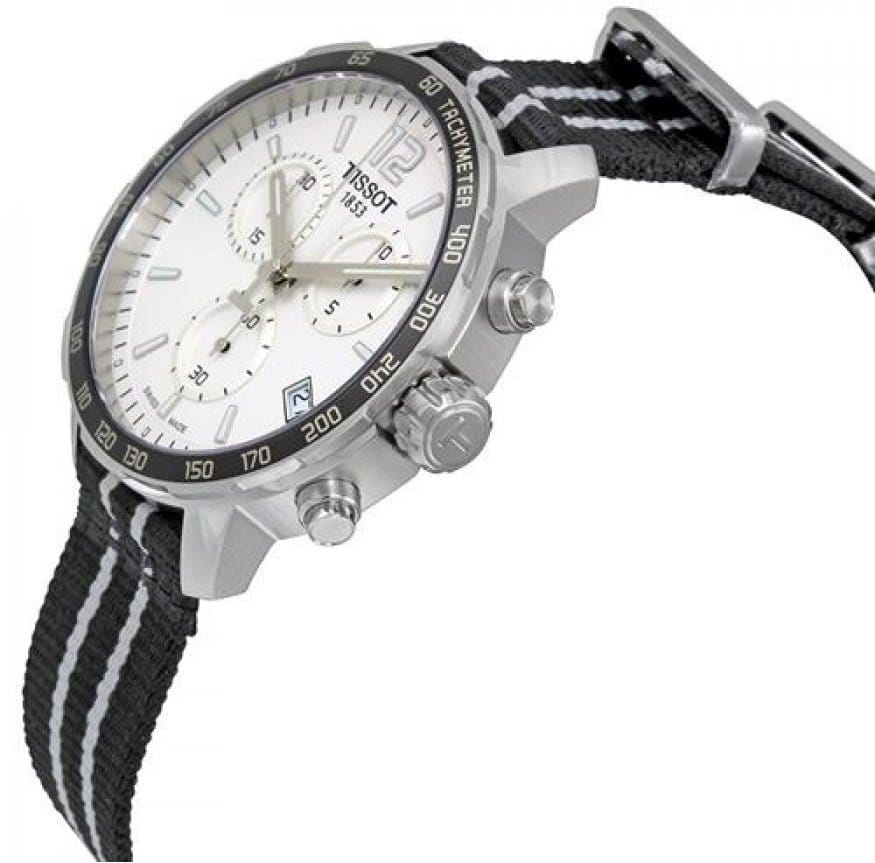 Tissot Tissot Quickster NBA San Antonio Spurs T095.417.17.037.07 Quickster, наручные мужские часы фото под углом