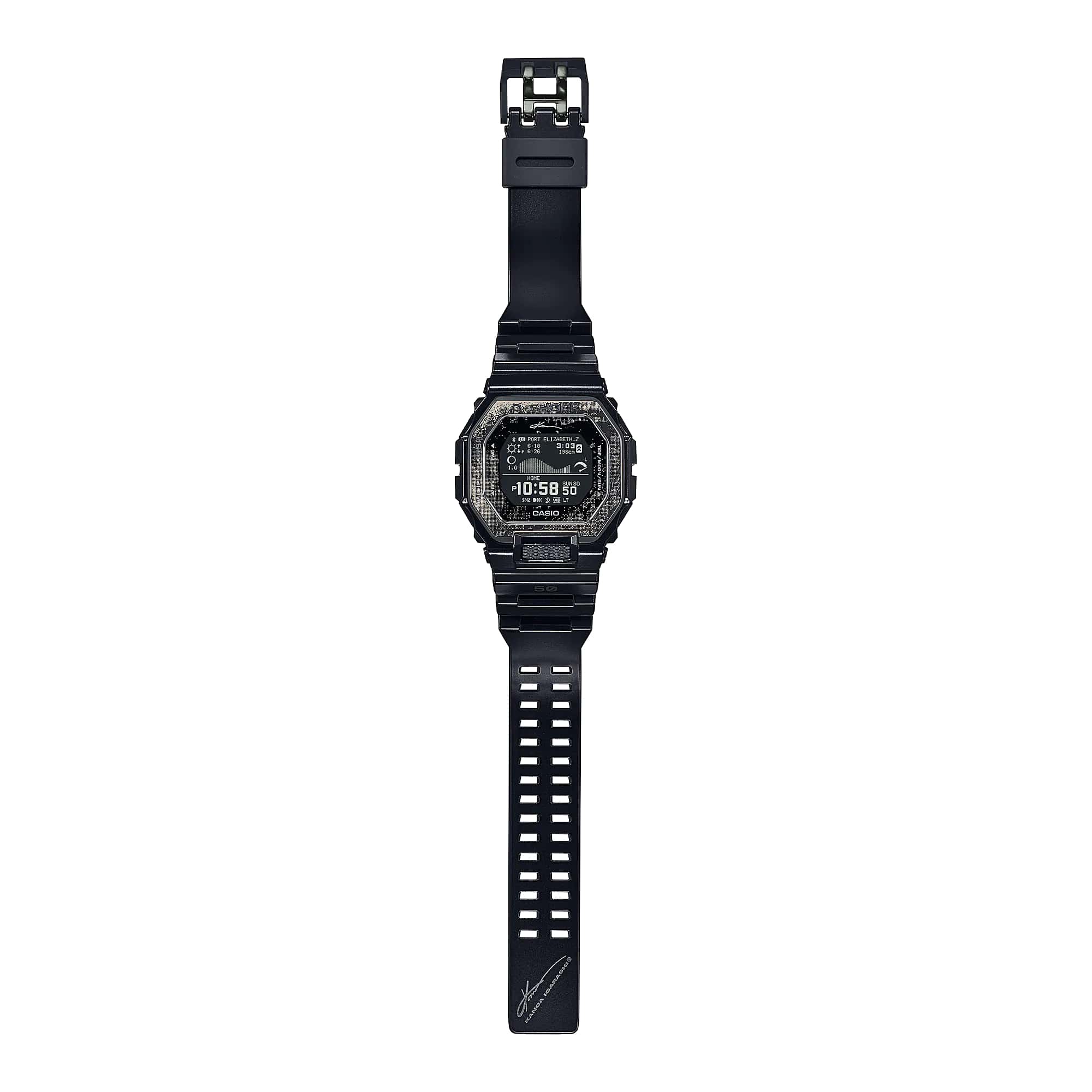 Casio Casio G-Shock GBX-100KI-1E , наручные мужские часы фото под углом