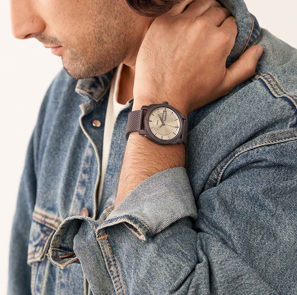 Fossil Fossil Machine FS5936 , наручные мужские часы фото под углом