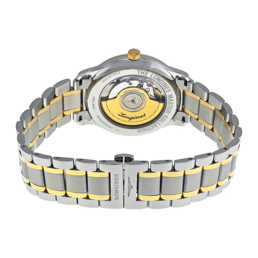 Longines L28935377 мужские часы застежка крупным планом