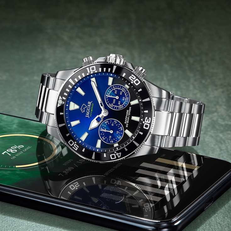 Jaguar Jaguar Connected J888/6  - задняя крышка сталь металл корпуса, швейцария часы