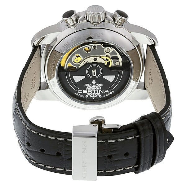 Certina Certina DS Podium Chronograph Automatic C001.427.16.037.01, ds podium швейцария мужские часы на браслете кожаный боковой вид