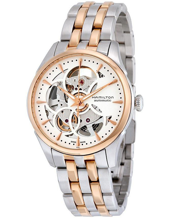 Hamilton Hamilton Jazzmaster Skeleton Lady Auto H32425251  - задняя крышка сталь корпуса, швейцария часы