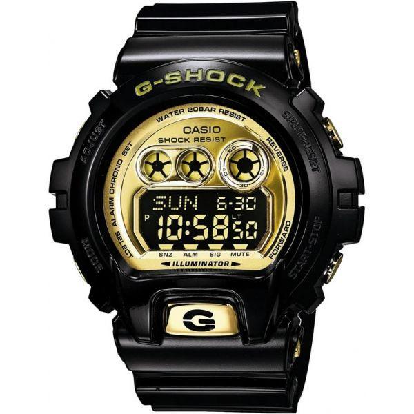 Casio Casio G-Shock GD-X6900FB-1E  GD-X6900FB-1E электронные мужские часы черный циферблат, браслет  — вид спереди