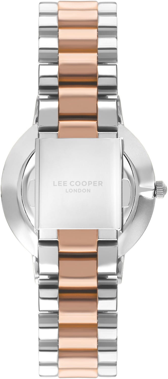 Lee Cooper Lee Cooper LC07548.520,  англия женские часы на браслете нержавеющая сталь с ip-покрытием боковой вид