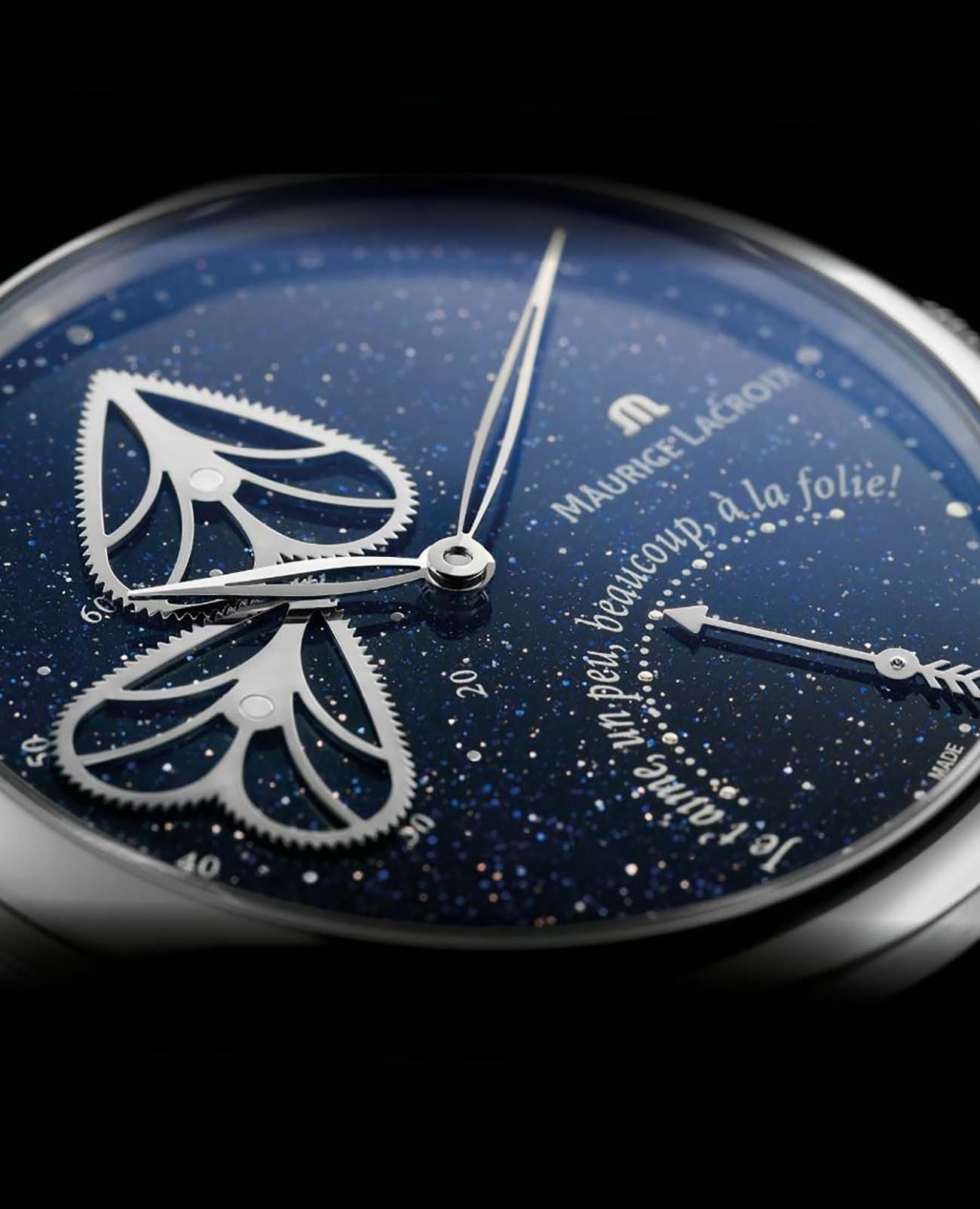 Maurice Lacroix Maurice Lacroix Masterpiece Embrace MP6068-SS001-430-1, masterpiece швейцария женские часы на браслете кожаный боковой вид