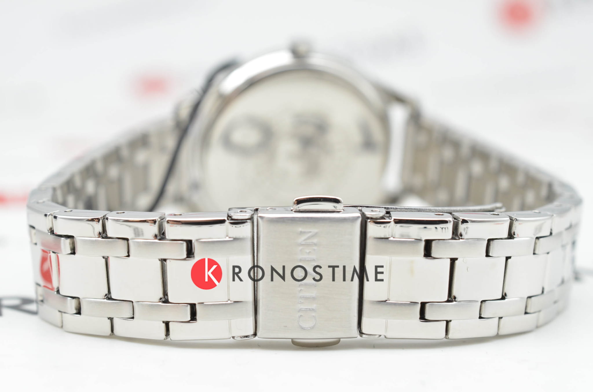 Citizen Citizen Eco-Drive EM0500-73A кварцевые женские часы часы крупный план белый циферблата