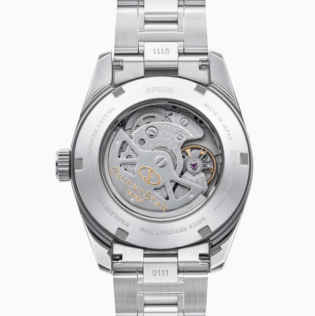 Orient Orient Star RE-AU0107E (RK-AU0107E), star япония мужские часы на браслете нержавеющая сталь боковой вид