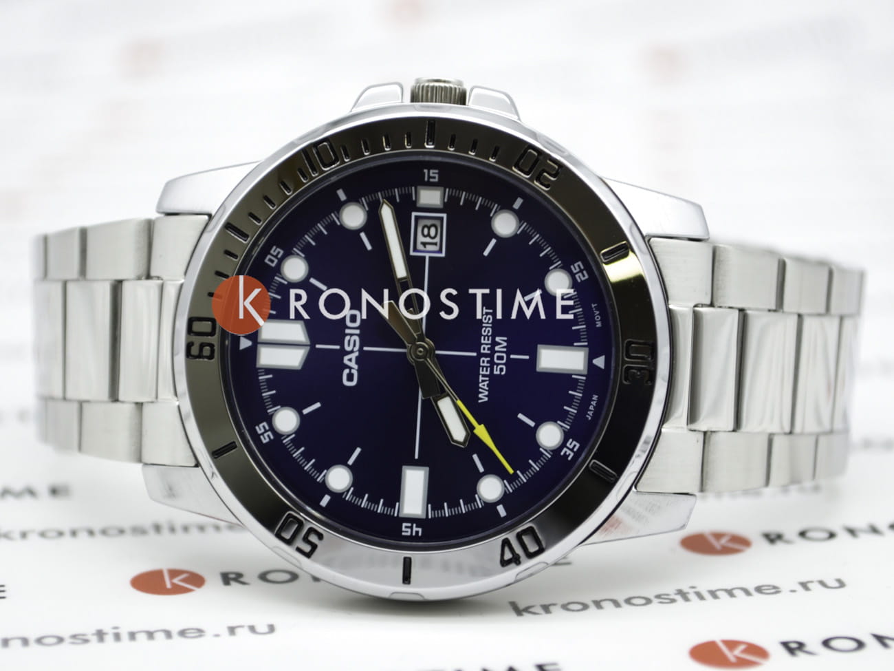 Оригинальные часы Casio Casio Collection MTP-VD01D-2EVUDF (MTP-VD01D-2E) кварцевые калибр механизма  общий вид