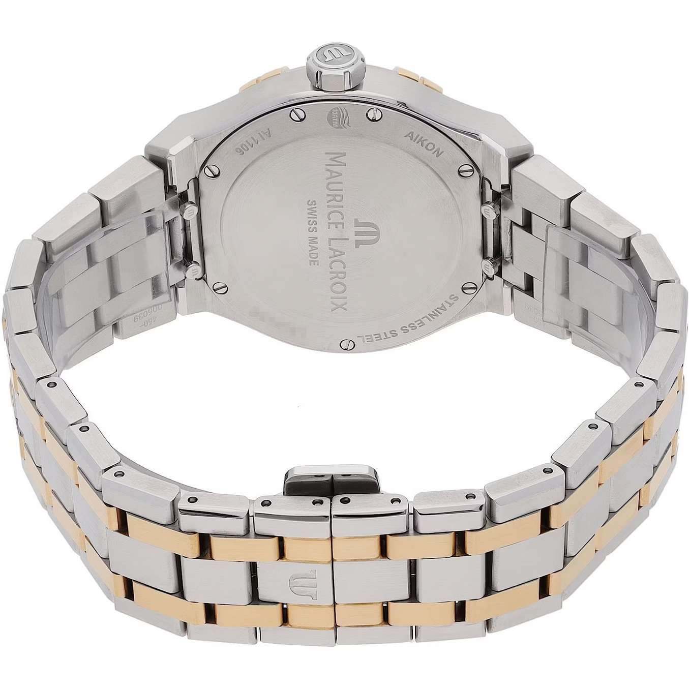 Maurice Lacroix Maurice Lacroix Aikon Quartz AI1106-PVP02-170-1  - задняя крышка металл сталь корпуса, швейцария часы
