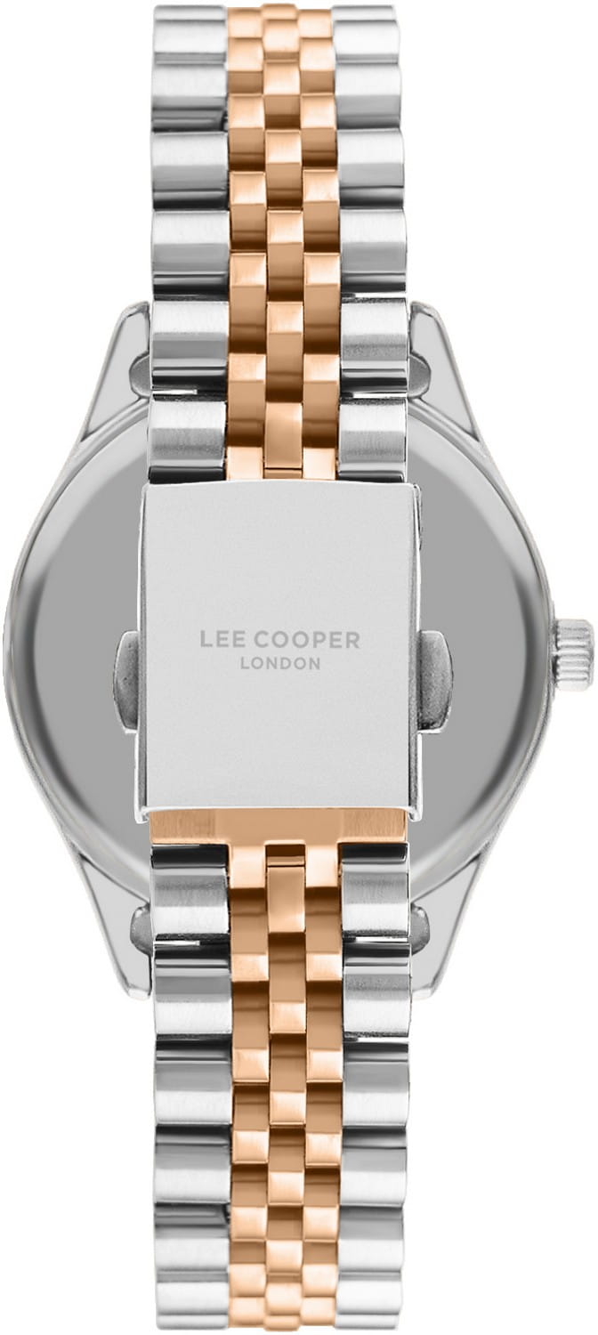 Lee Cooper Lee Cooper LC07682.530,  англия женские часы на браслете нержавеющая сталь с ip-покрытием боковой вид
