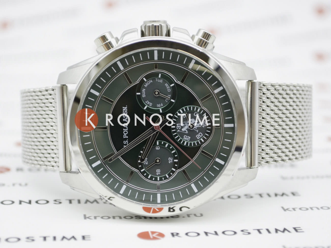 Оригинальные часы U.S. Polo Assn. U.S. Polo Assn. Crossing USPA1028-08 кварцевые калибр механизма  общий вид