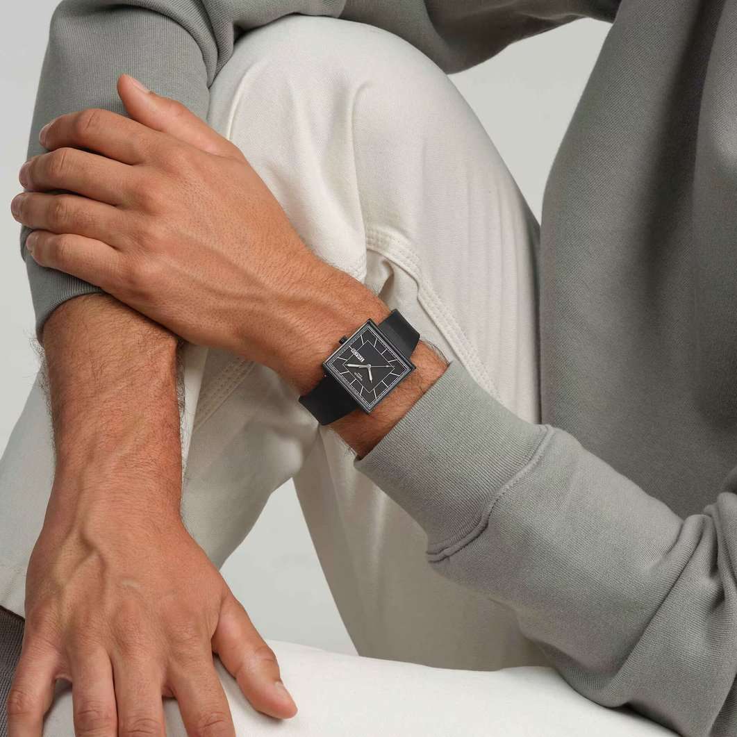 Swatch Swatch Square Bioceramic Standard SO34B701  — детали корпуса и биоматериал