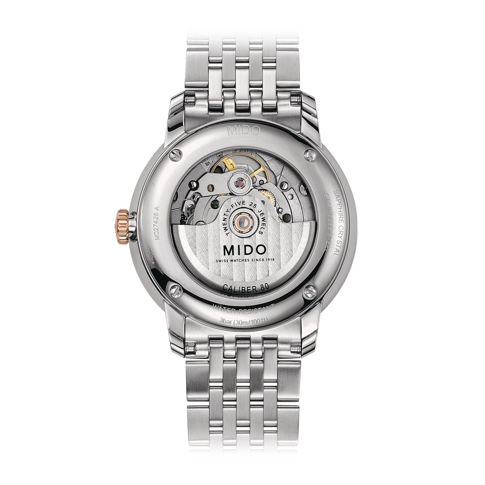 Mido Mido Baroncelli Big Date M027.426.22.018.00 , наручные мужские часы фото под углом