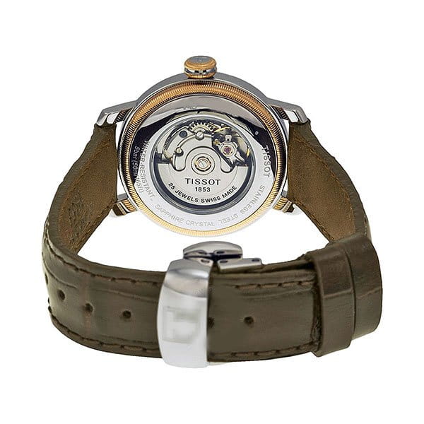 Оригинальные часы Tissot Tissot Bridgeport Automatic Lady T097.007.26.033.00 механические калибр механизма eta 2671 общий вид