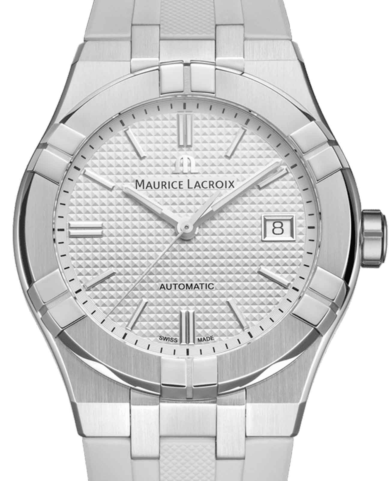 Maurice Lacroix Maurice Lacroix Aikon Automatic AI6007-SS000-130-7 , наручные мужские часы фото под углом