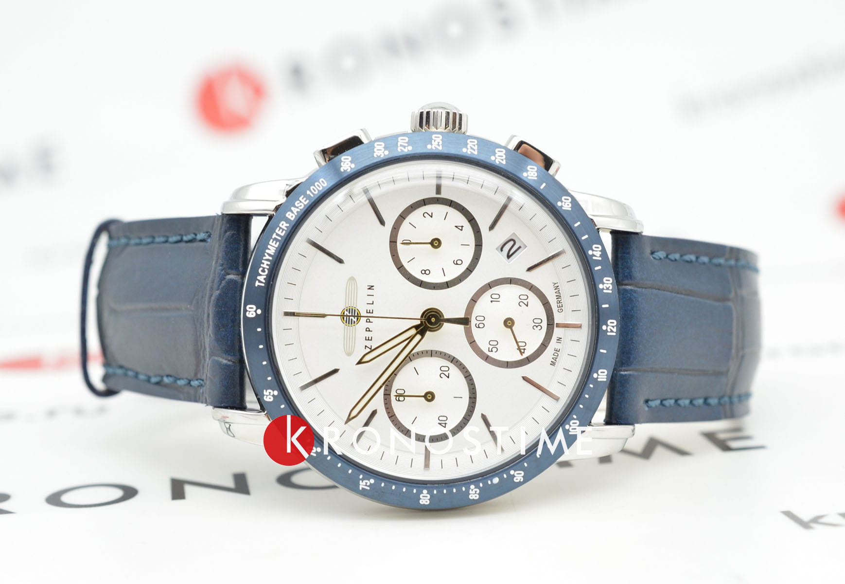 Zeppelin Zeppelin New York 88781 , наручные мужские часы фото под углом