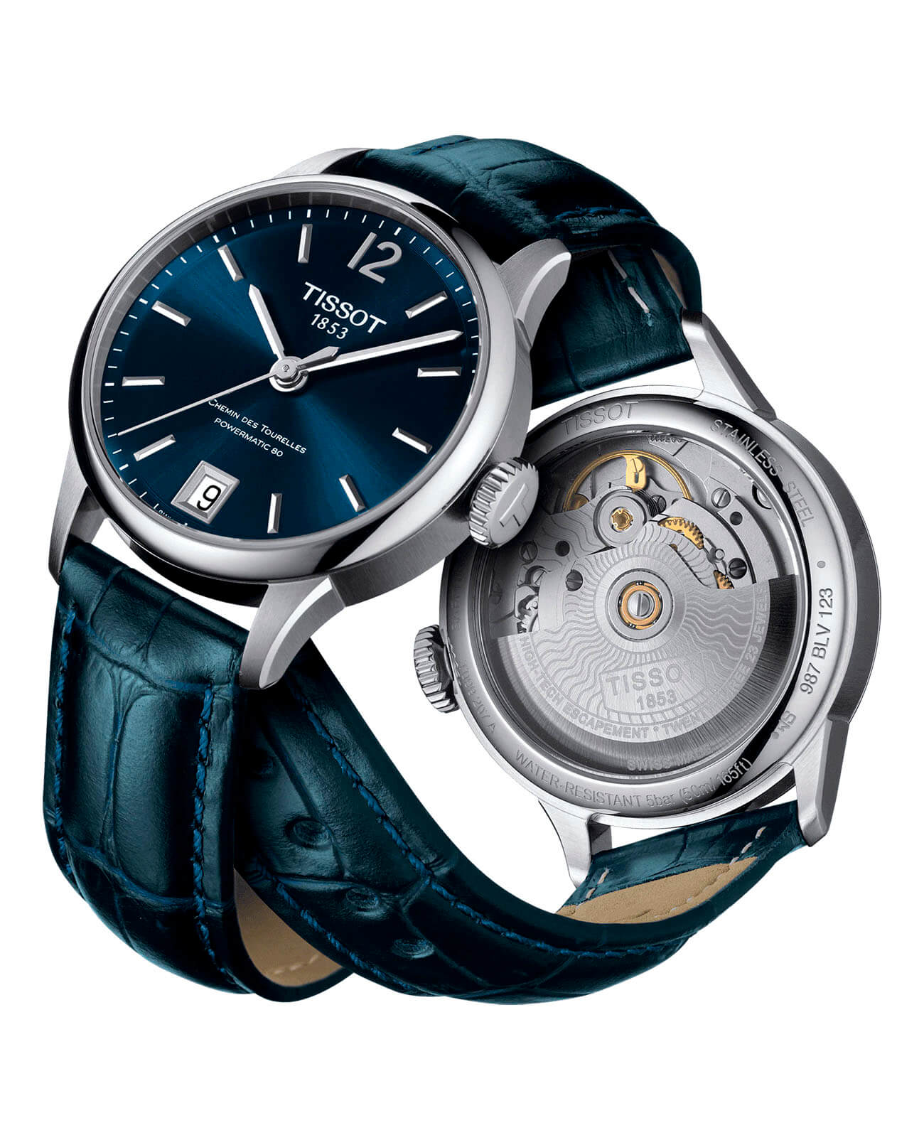 Tissot T0992071604700 женские часы застежка крупным планом