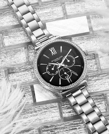 Stuhrling Stuhrling Aria 3908.1,  сша женские часы на браслете нержавеющая сталь боковой вид