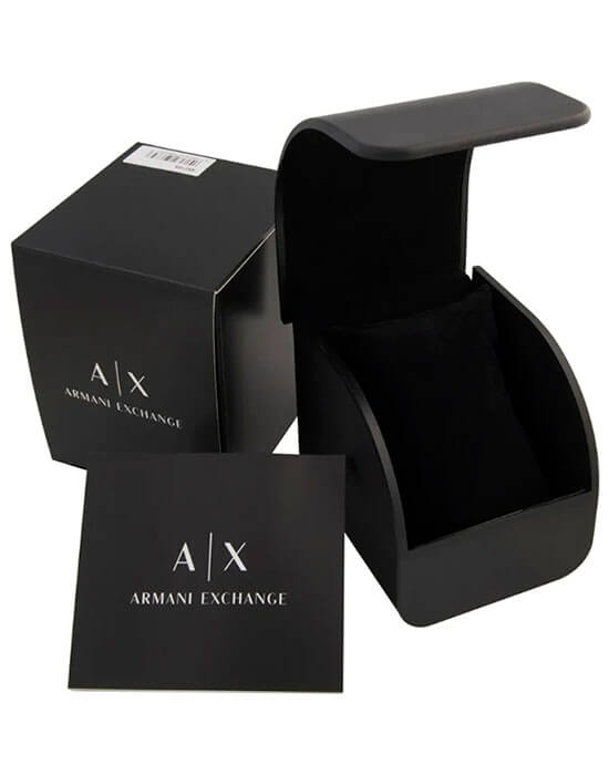 Armani Exchange Armani Exchange AX5651 кварцевые женские часы часы крупный план золотой циферблата