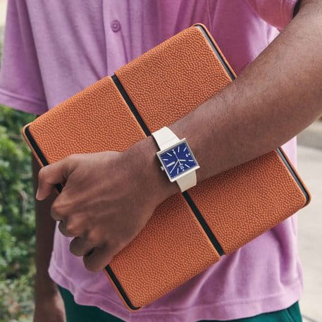 Swatch Swatch Square Bioceramic Standard SO34T700  - задняя крышка биокерамика корпуса, швейцария часы