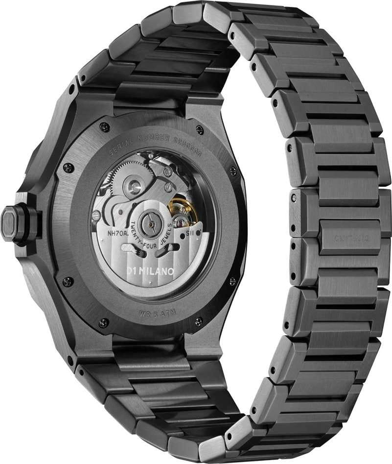 Оригинальные часы D1 Milano D1 Milano Skeleton SKBJ11 механические калибр механизма seiko общий вид