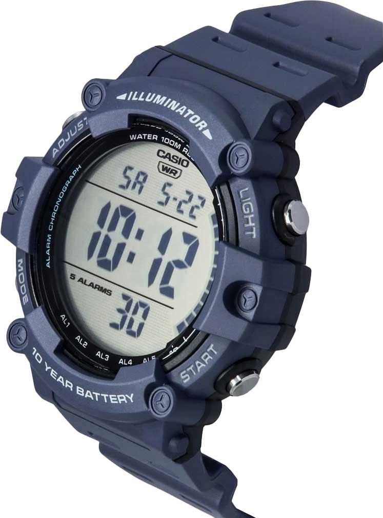Casio Casio Collection AE-1500WH-2A , наручные мужские часы фото под углом