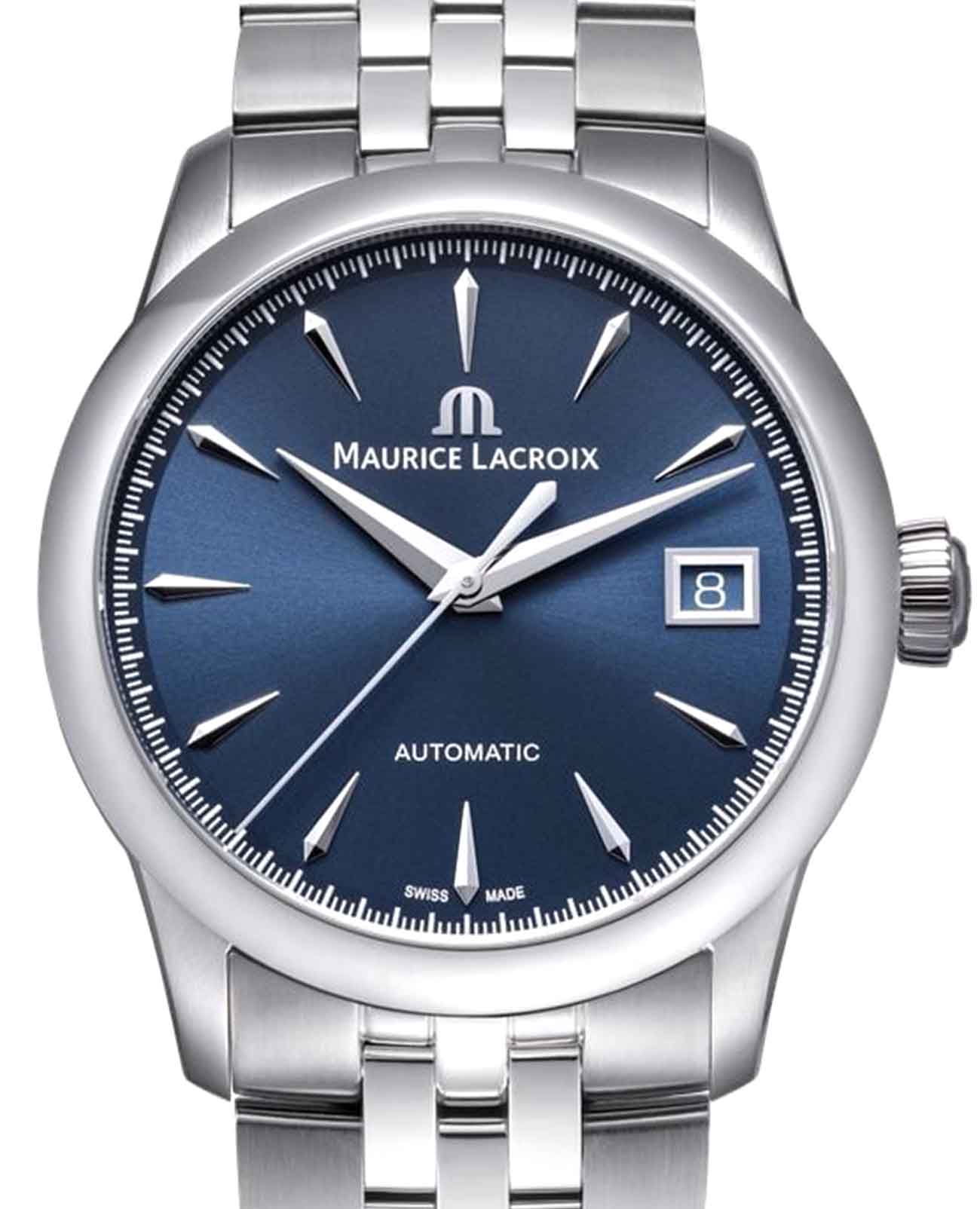 Maurice Lacroix Maurice Lacroix 1975 756007-SS002-430-1 , наручные мужские часы фото под углом