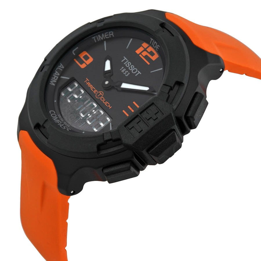 Tissot Tissot T-Race Touch Aluminium T081.420.97.057.02 T Race, наручные мужские часы фото под углом