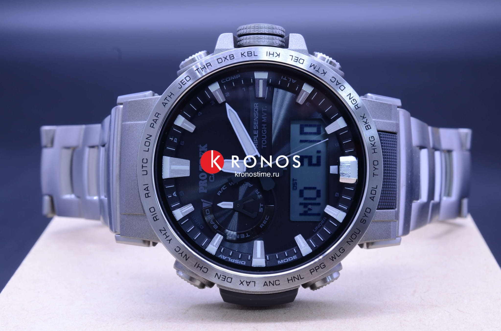 Casio Casio Pro Trek PRW-60T-7A PRW - задняя крышка сталь металл пластик корпуса, япония часы