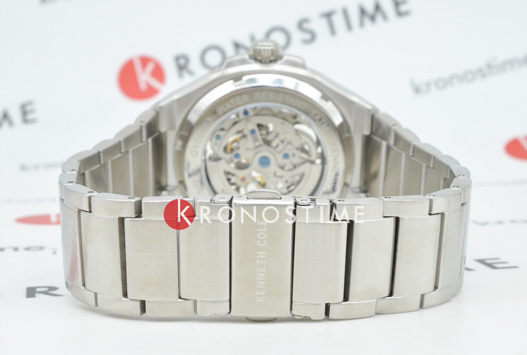 Kenneth Cole Kenneth Cole Automatic KCWGY0046303 механические женские часы часы крупный план антрацитовый циферблата
