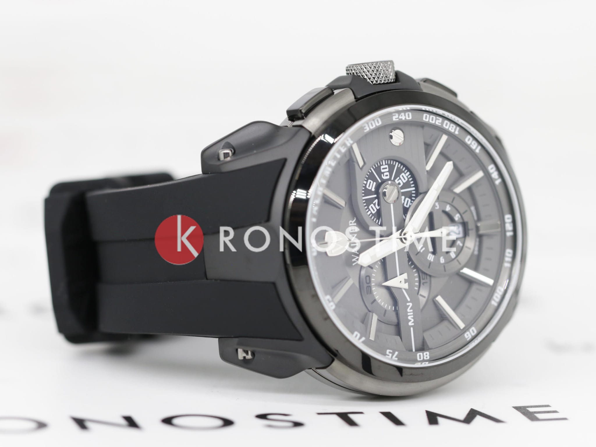 Wainer Wainer Trio WA.16910-F мужские часы черный циферблат на запястье