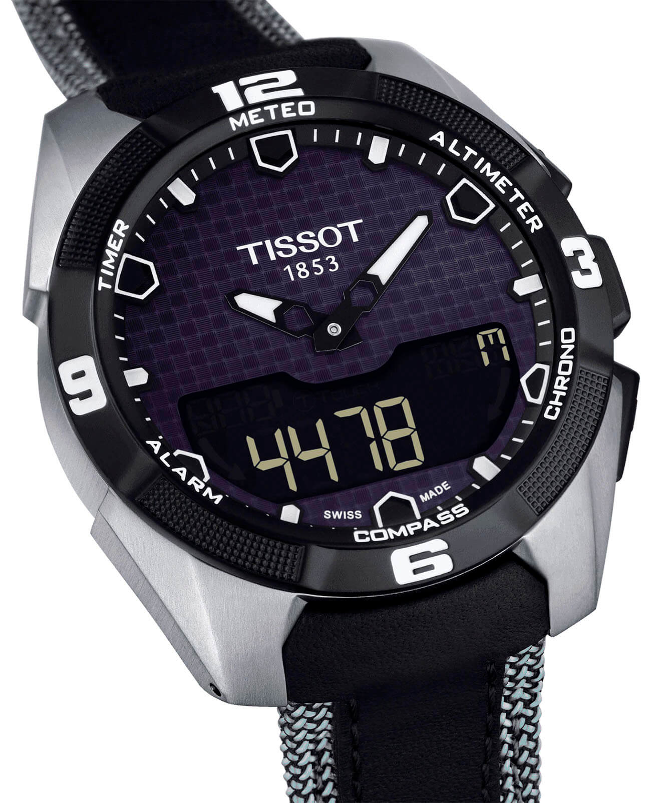 Tissot Tissot T-Touch Expert Solar T091.420.46.051.01 T Touch, наручные мужские часы фото под углом