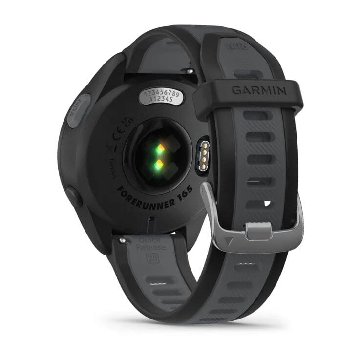 Garmin Garmin Forerunner 165 Music Black Slate 010-02863-30, forerunner сша мужские часы на браслете силикон боковой вид