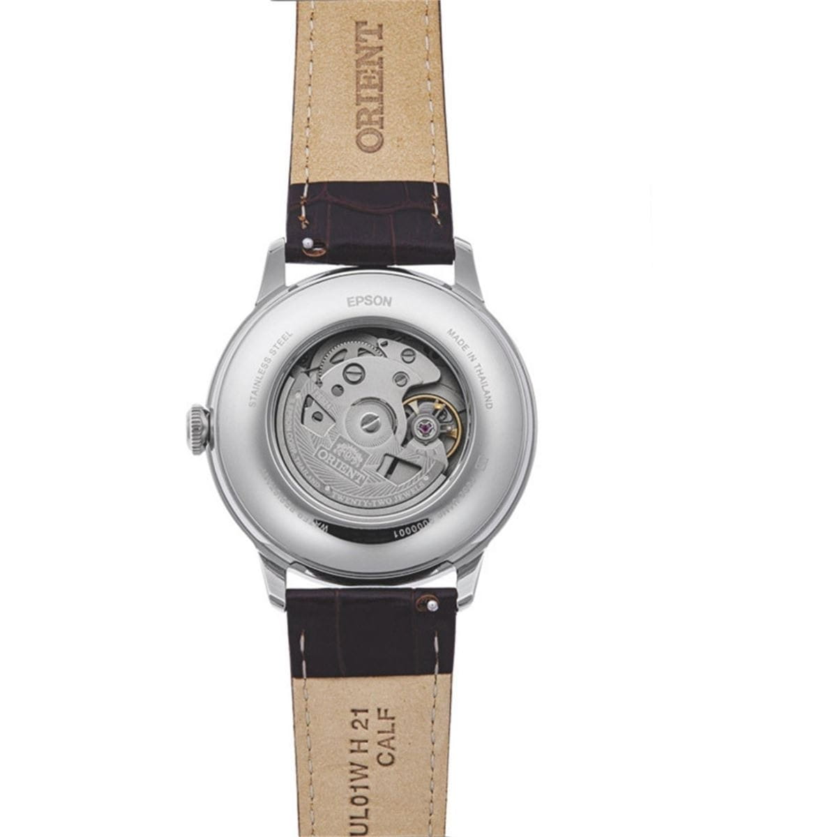 Оригинальные часы Orient Orient Sun & Moon RA-AK0805E (RN-AK0805E) механические калибр механизма f6b24 общий вид