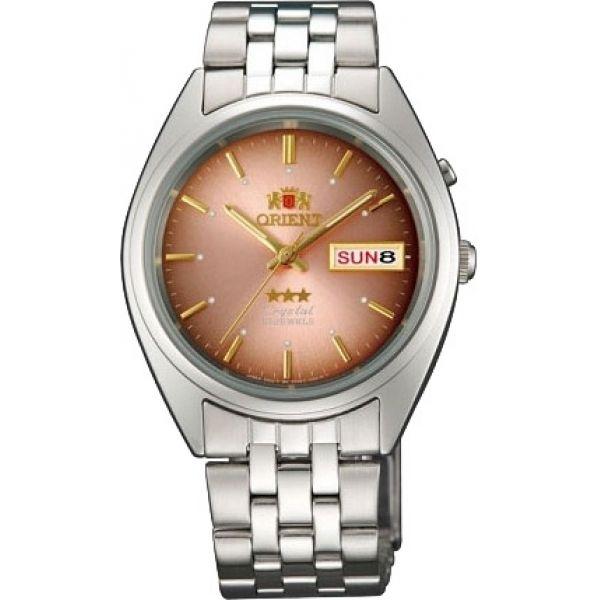 Orient Orient EM0401TP (FEM0401TP)  FEM0401TP  мужские часы  циферблат, браслет  — вид спереди