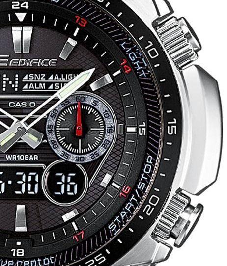 Casio Casio Edifice ECW-M300EDB-1A , наручные мужские часы фото под углом