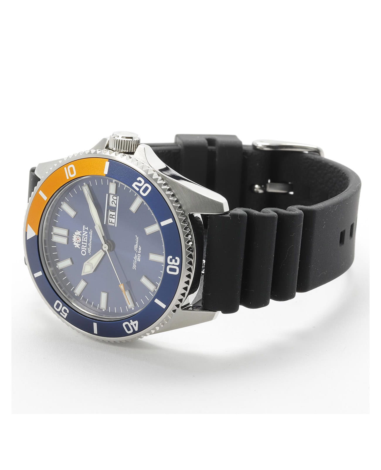 Orient Orient Diving Sport Automatic RA-AA0916L (RN-AA0916L) механические мужские часы часы крупный план синий циферблата