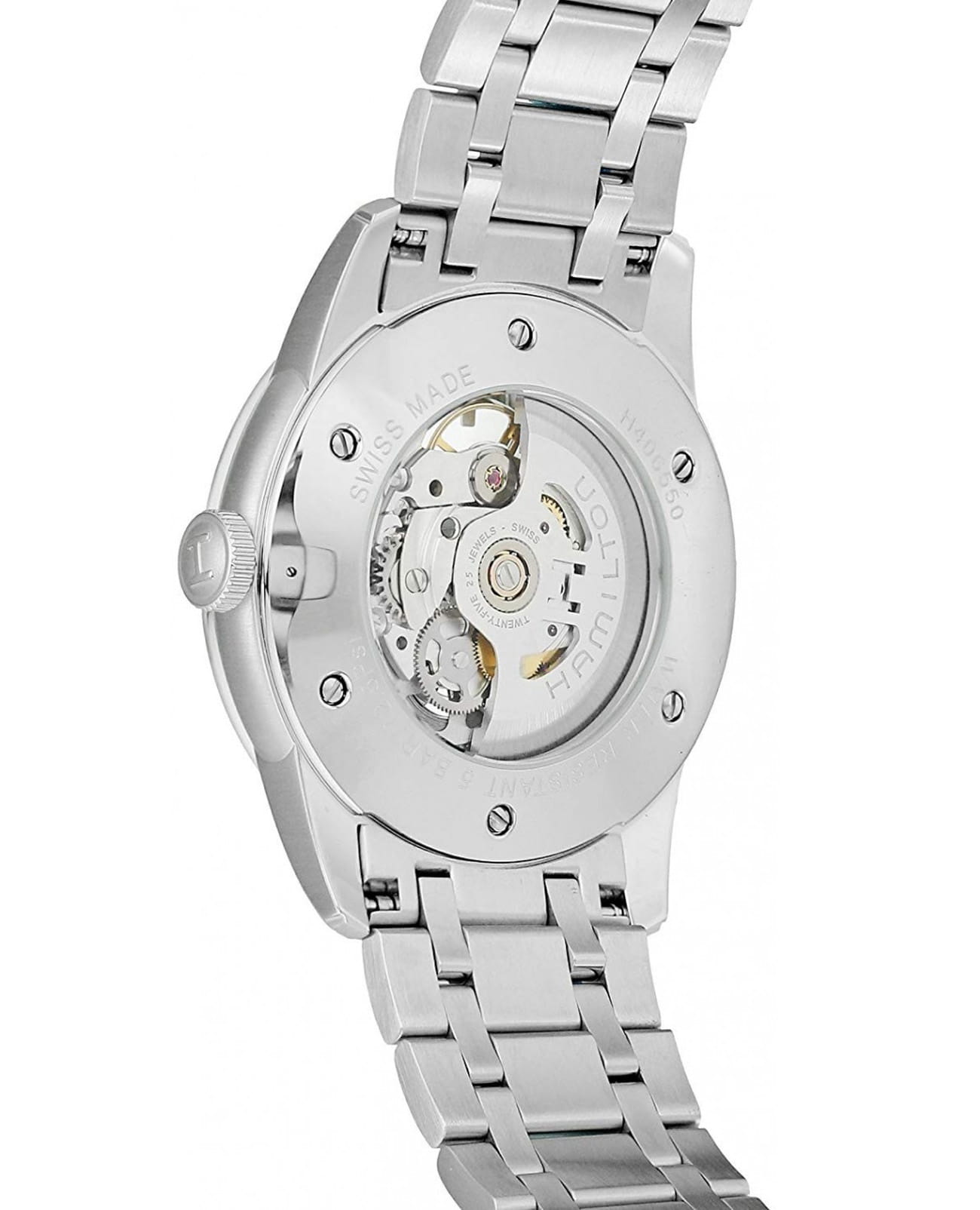 Hamilton Hamilton American Classic RailRoad Skeleton Auto H40655151, american classic швейцария мужские часы на браслете нержавеющая сталь боковой вид