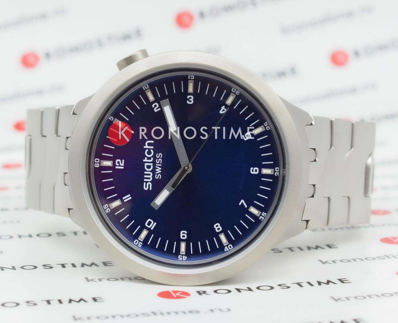 Swatch Swatch Big Bold Irony Standard SB07S102G , наручные мужские часы фото под углом