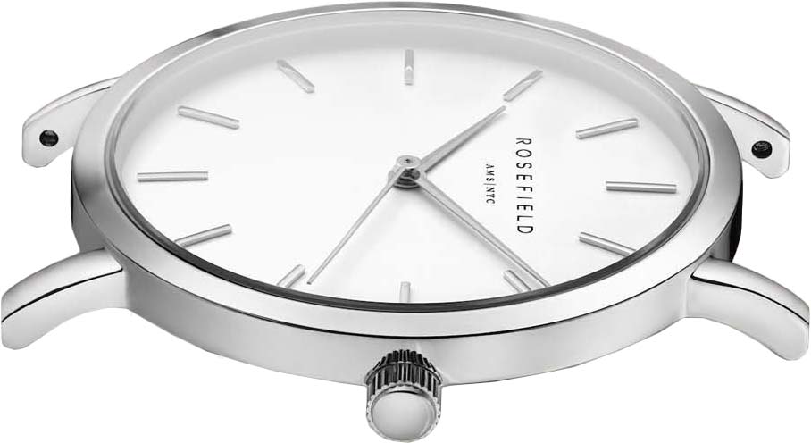 Rosefield Rosefield The Mercer MWS-M40  - задняя крышка металл сталь корпуса, сша часы