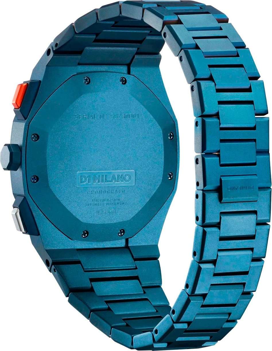 D1 Milano D1 Milano Cronografo CHBJ12,  италия мужские часы на браслете нержавеющая сталь с pvd-покрытием боковой вид