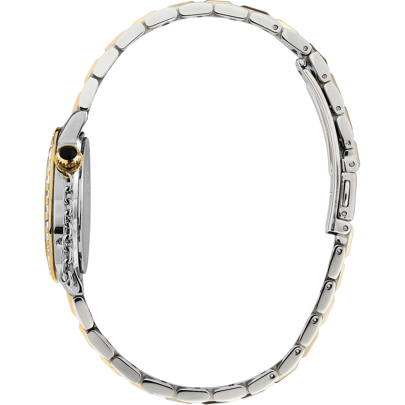 Karl Lagerfeld Karl Lagerfeld Crystals R0553100504,  сша женские часы на браслете нержавеющая сталь с ip-покрытием боковой вид