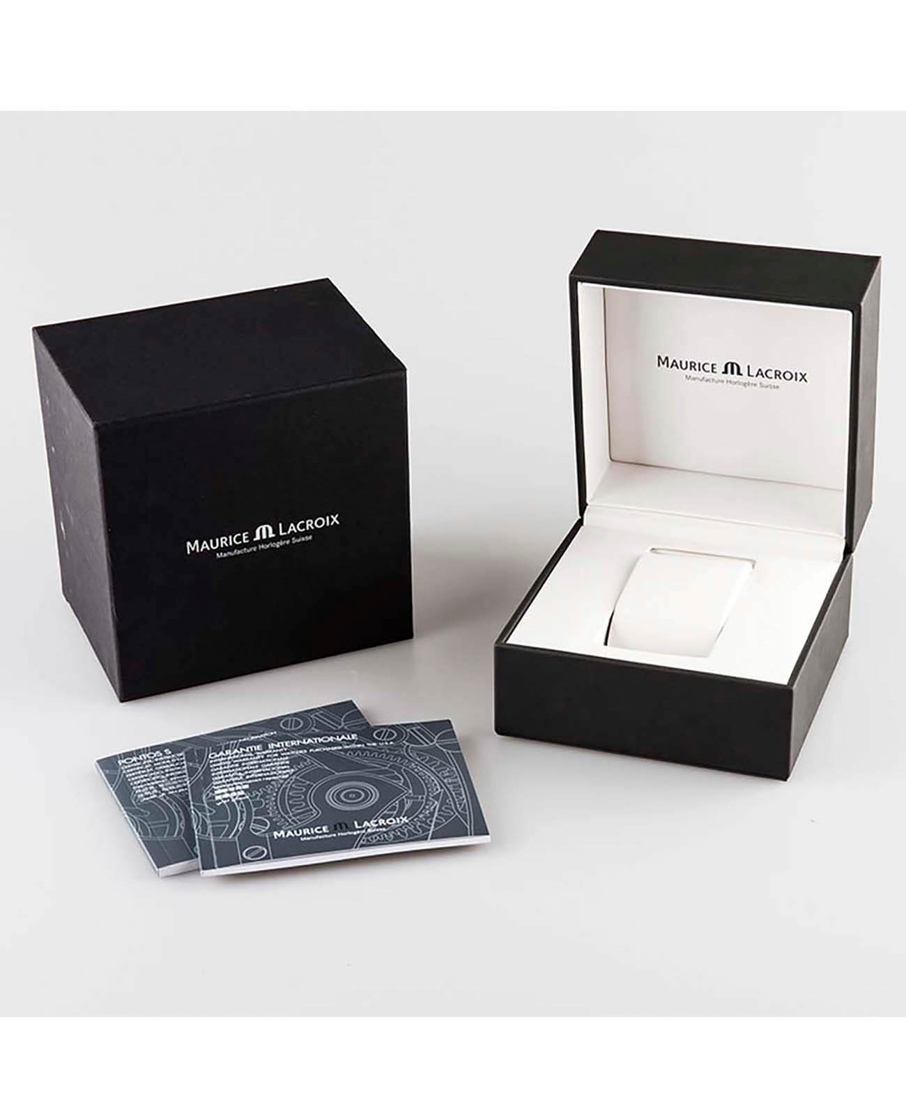 Maurice Lacroix Maurice Lacroix Eliros Date EL1118-SS001-310-1  — детали корпуса и кожаный