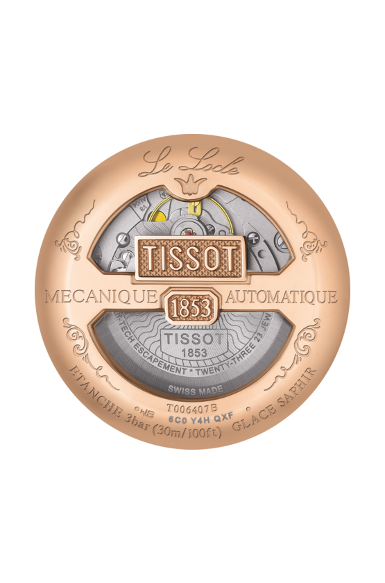 Оригинальные часы Tissot Tissot Le Locle Powermatic 80 Lady T006.407.36.118.00 механические калибр механизма powermatic 80.111 общий вид