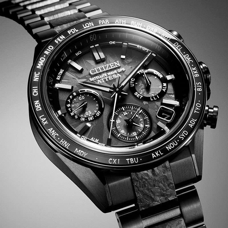 Citizen CC4067-66E мужские часы застежка крупным планом