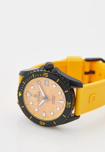 Оригинальные часы Wainer Wainer Automatic WA.25110-B механические калибр механизма  общий вид