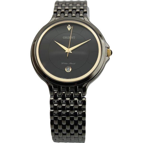 Orient Orient UNF7001B (FUNF7001B)  FUNF7001B  женские часы черный циферблат, браслет  — вид спереди